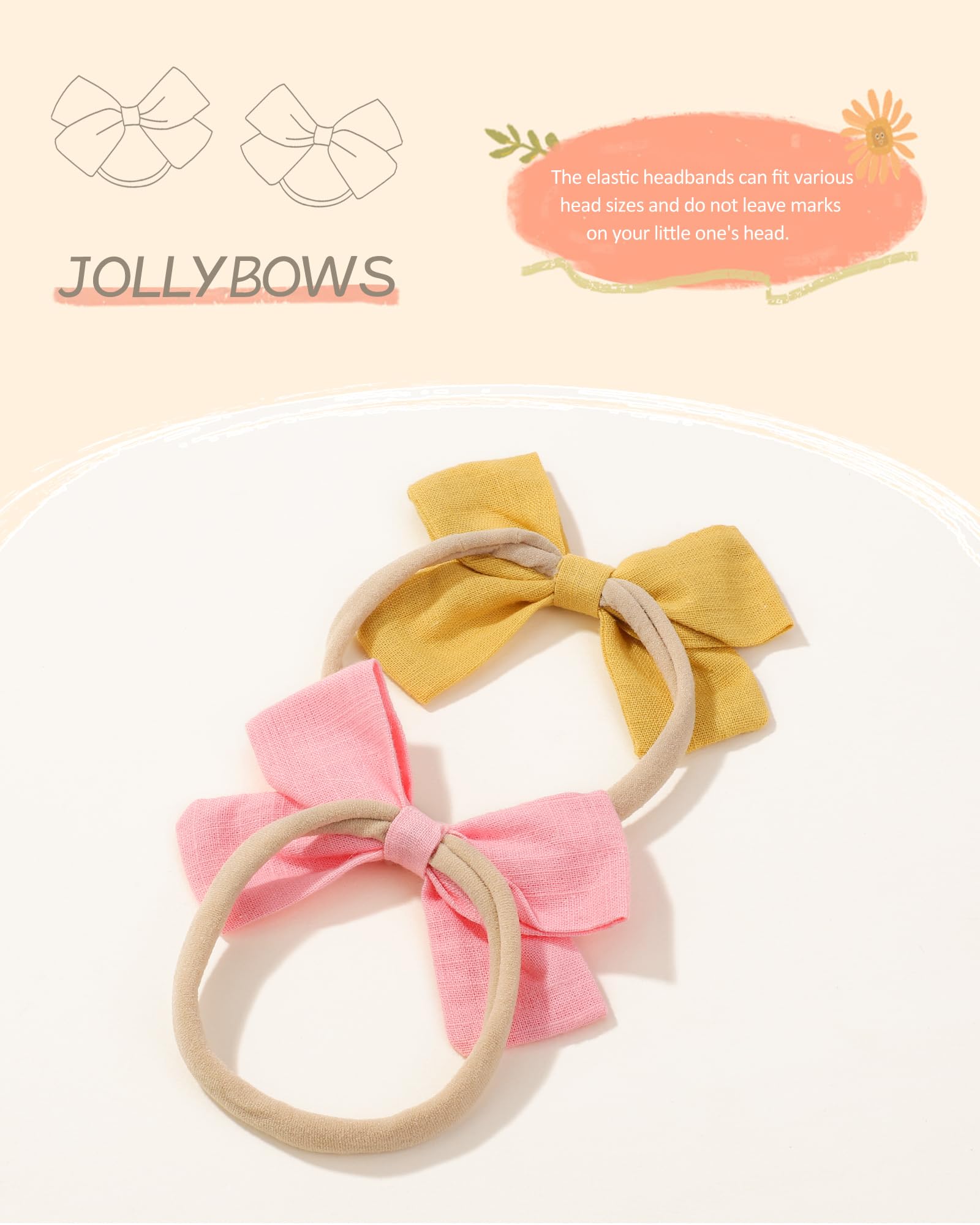 Jollybows gift-ready bow set in packaging for gifting