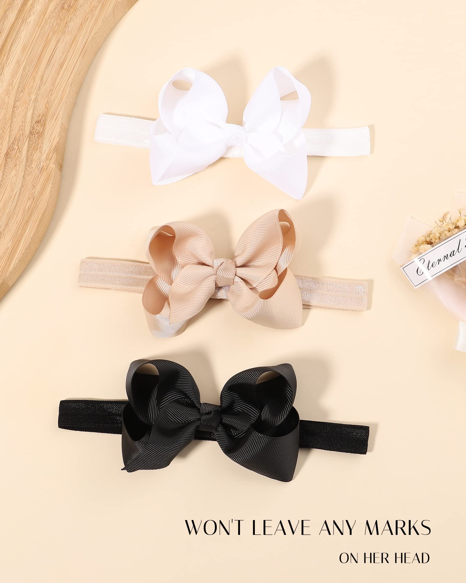 Jollybows grosgrain-ribbon-detail demonstrates durable finish on headbands.