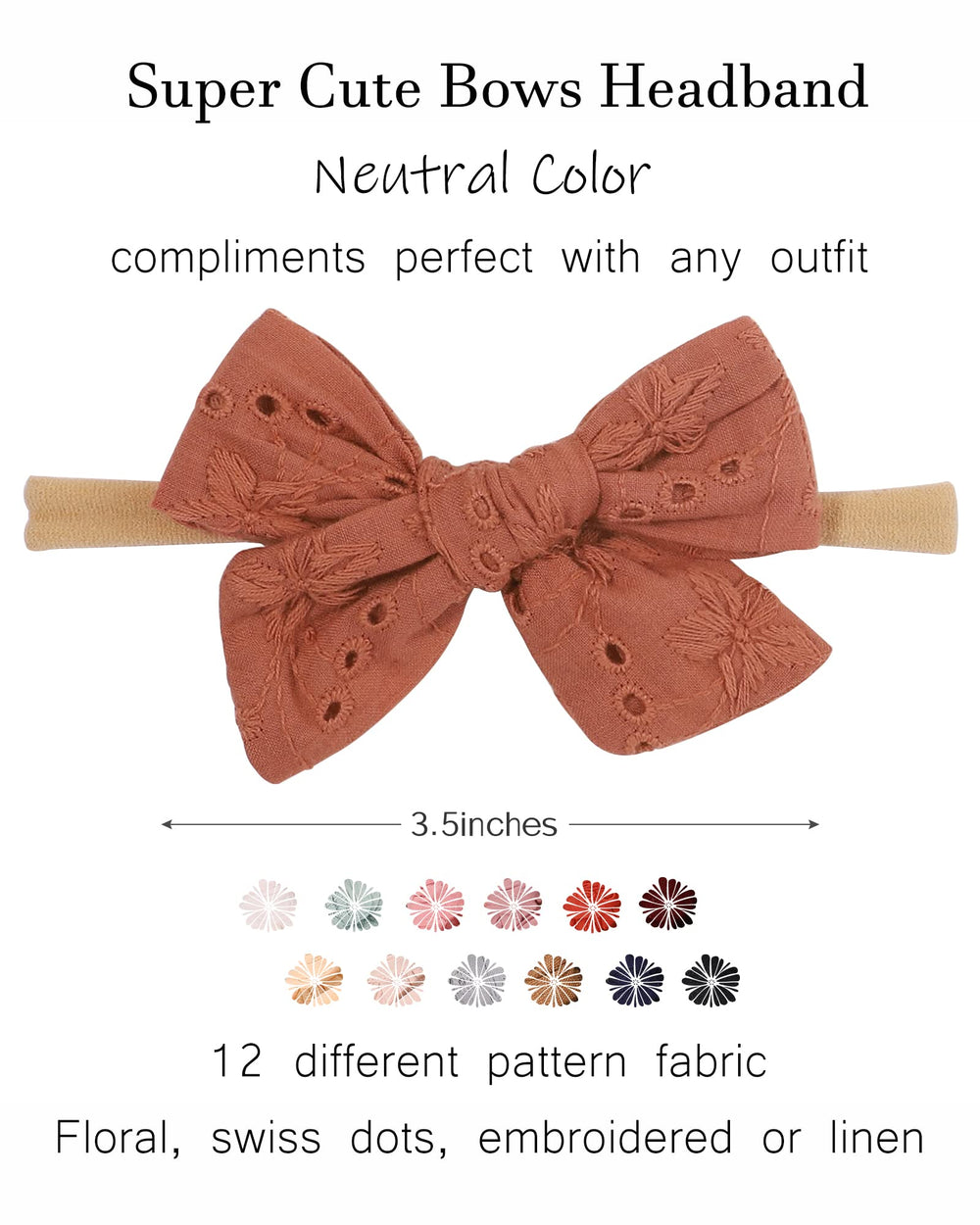 Jollybows color-pack headbands offering versatile outfit matching.