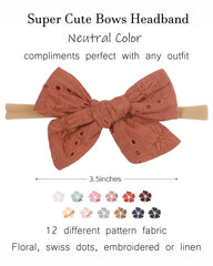 Jollybows color-pack headbands offering versatile outfit matching.