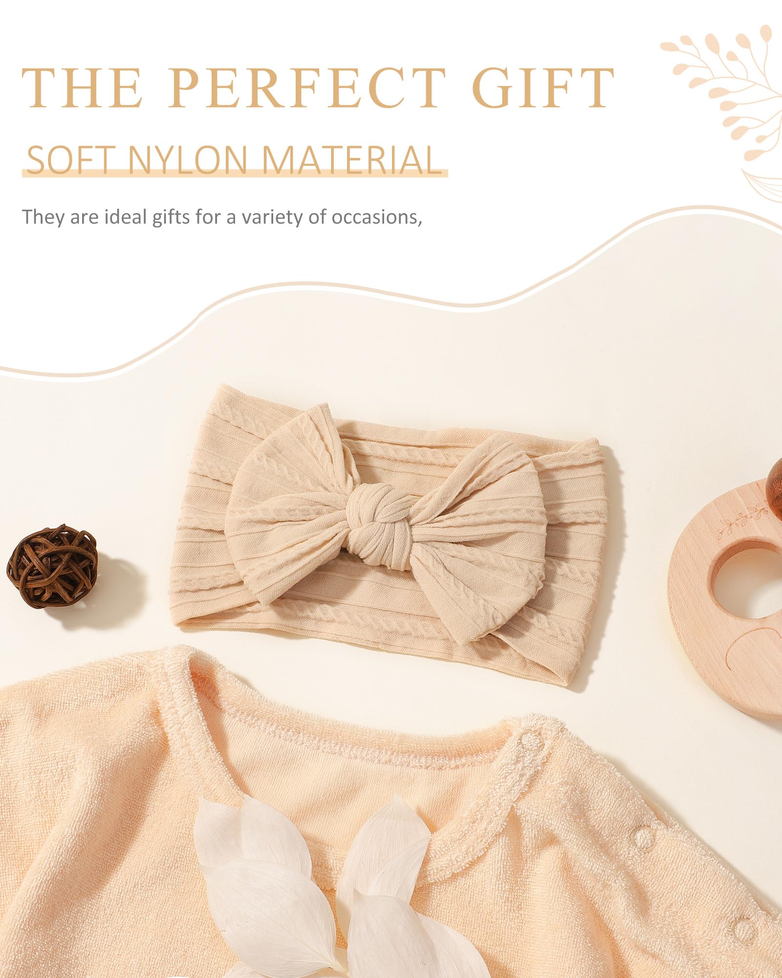 Jollybows headband outfit-match close-up with various colors.