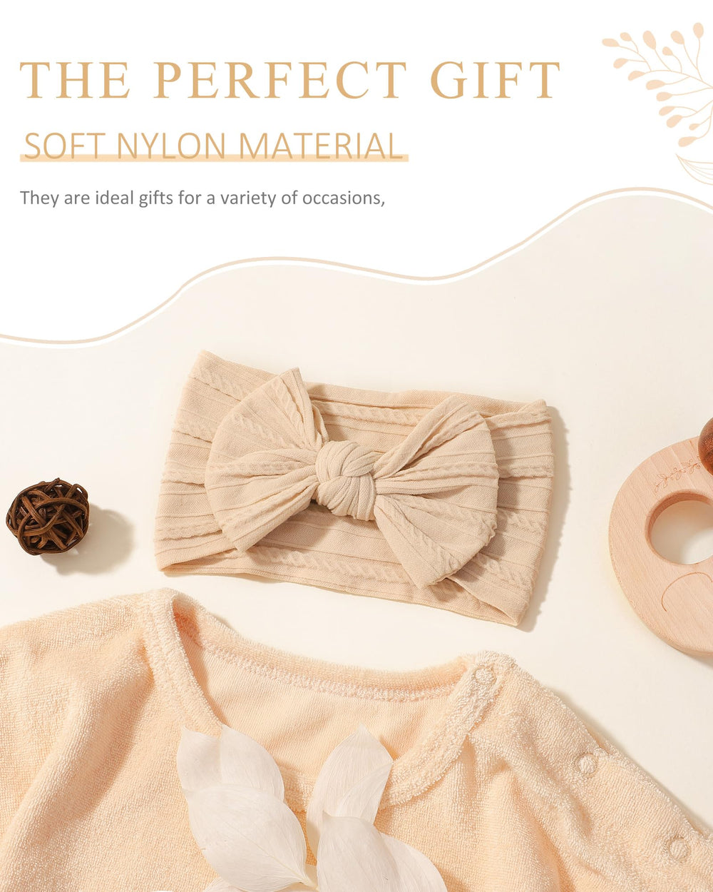 Jollybows headband outfit-match close-up with various colors.