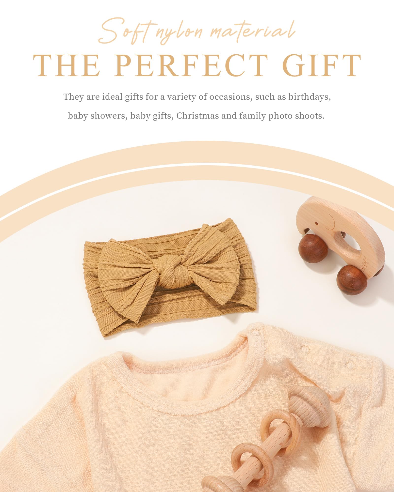 Jollybows headband without mark used with various outfits for everyday use