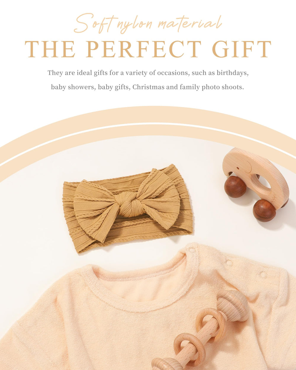 Jollybows headband without mark used with various outfits for everyday use