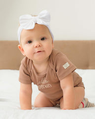 jollybows headbands closeup soft nylon texture for gentle skin contact