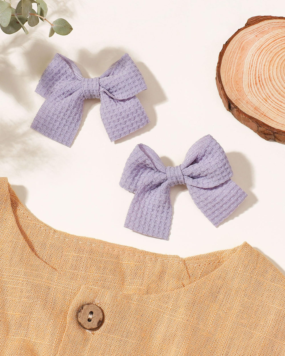 Jollybows mini bow 2in greige matches outfits and enhances comfort.