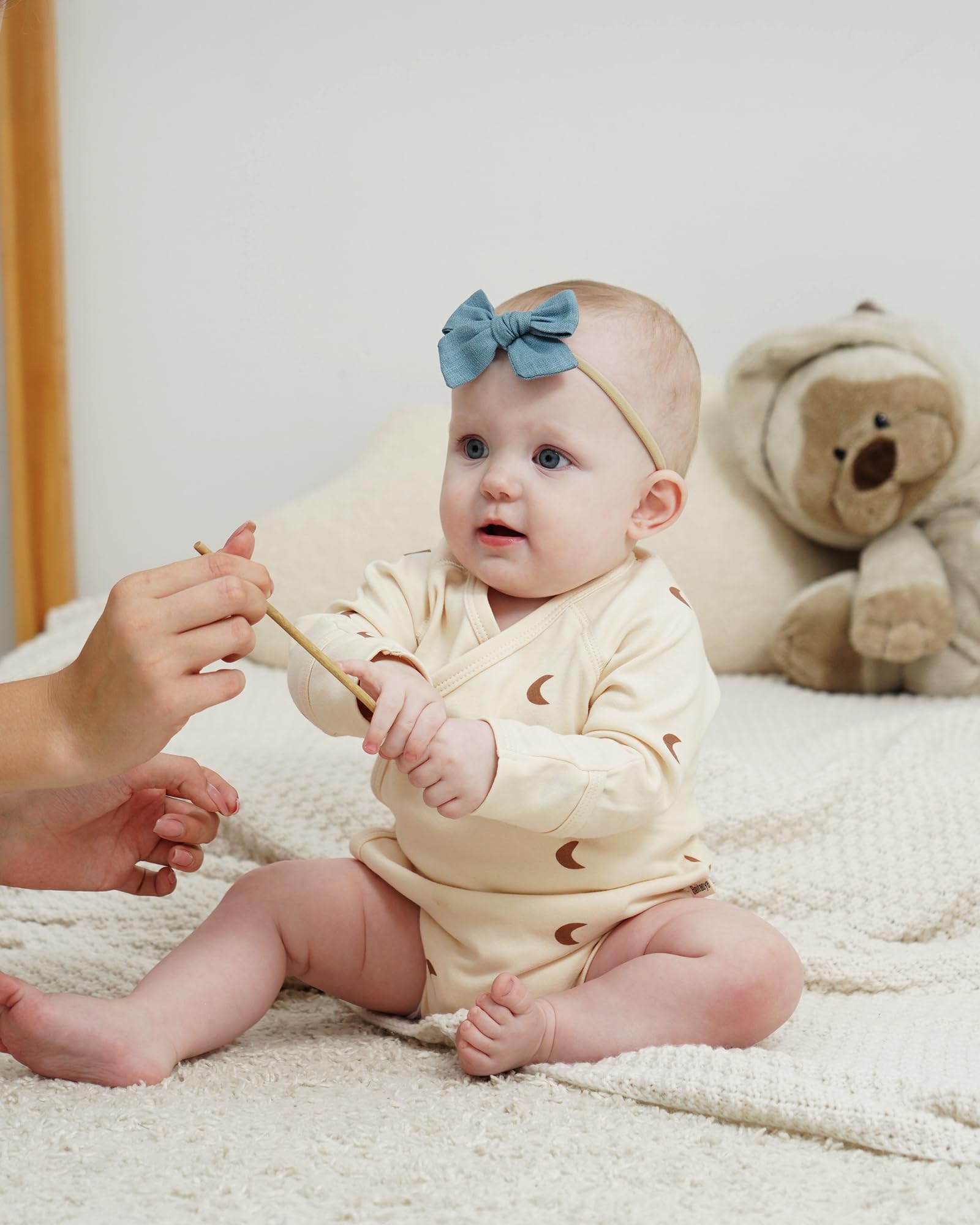 Jollybows multi-color bows styled with outfits for daily wear.