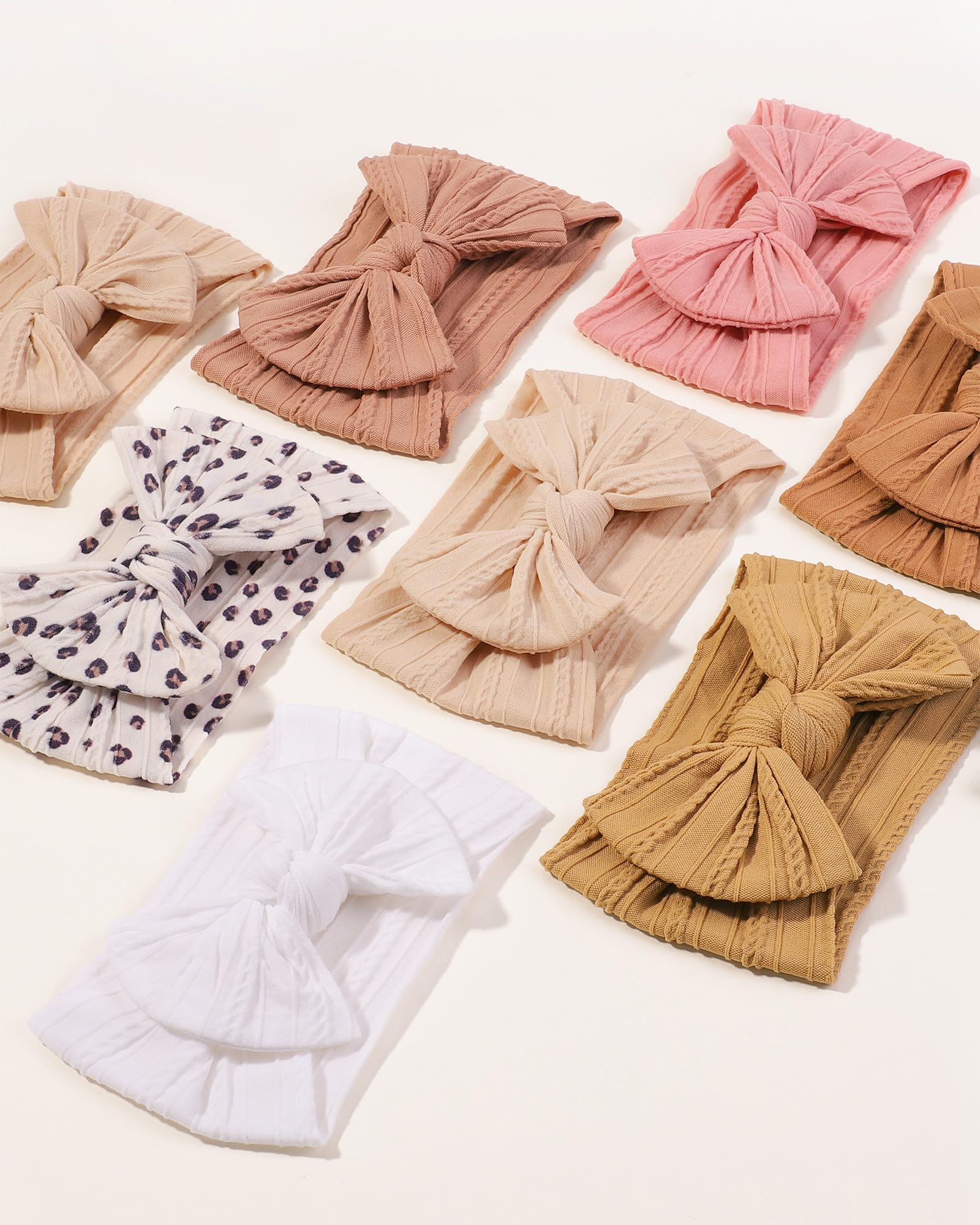 Jollybows newborn headband care image showing gentle washing guidance.