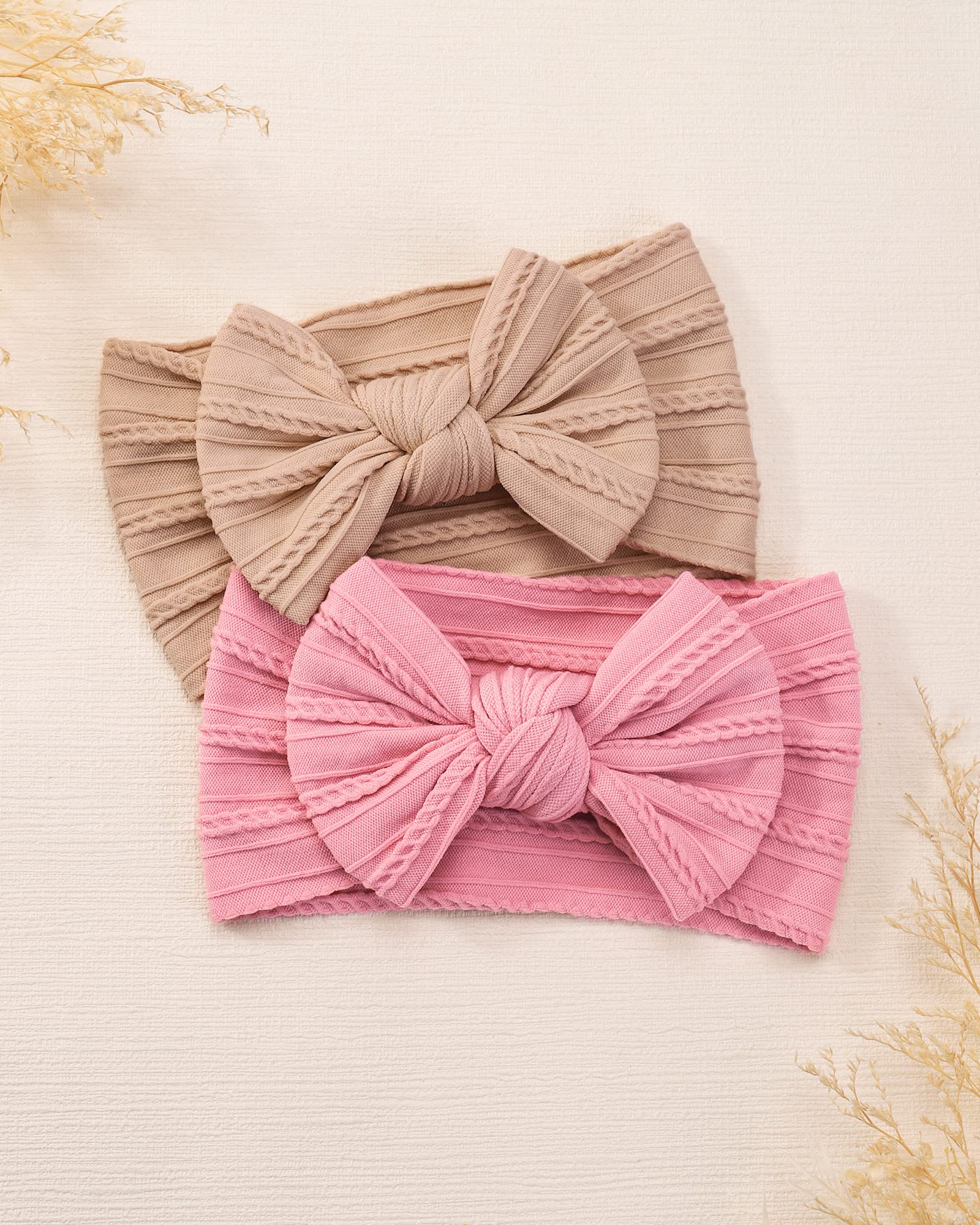 Jollybows nylon headband coral – bright accent for photos and events