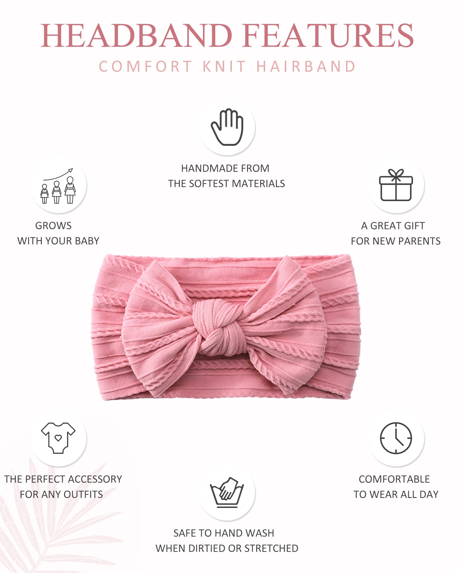 Jollybows nylon headband navy – complements outfits with lasting comfort