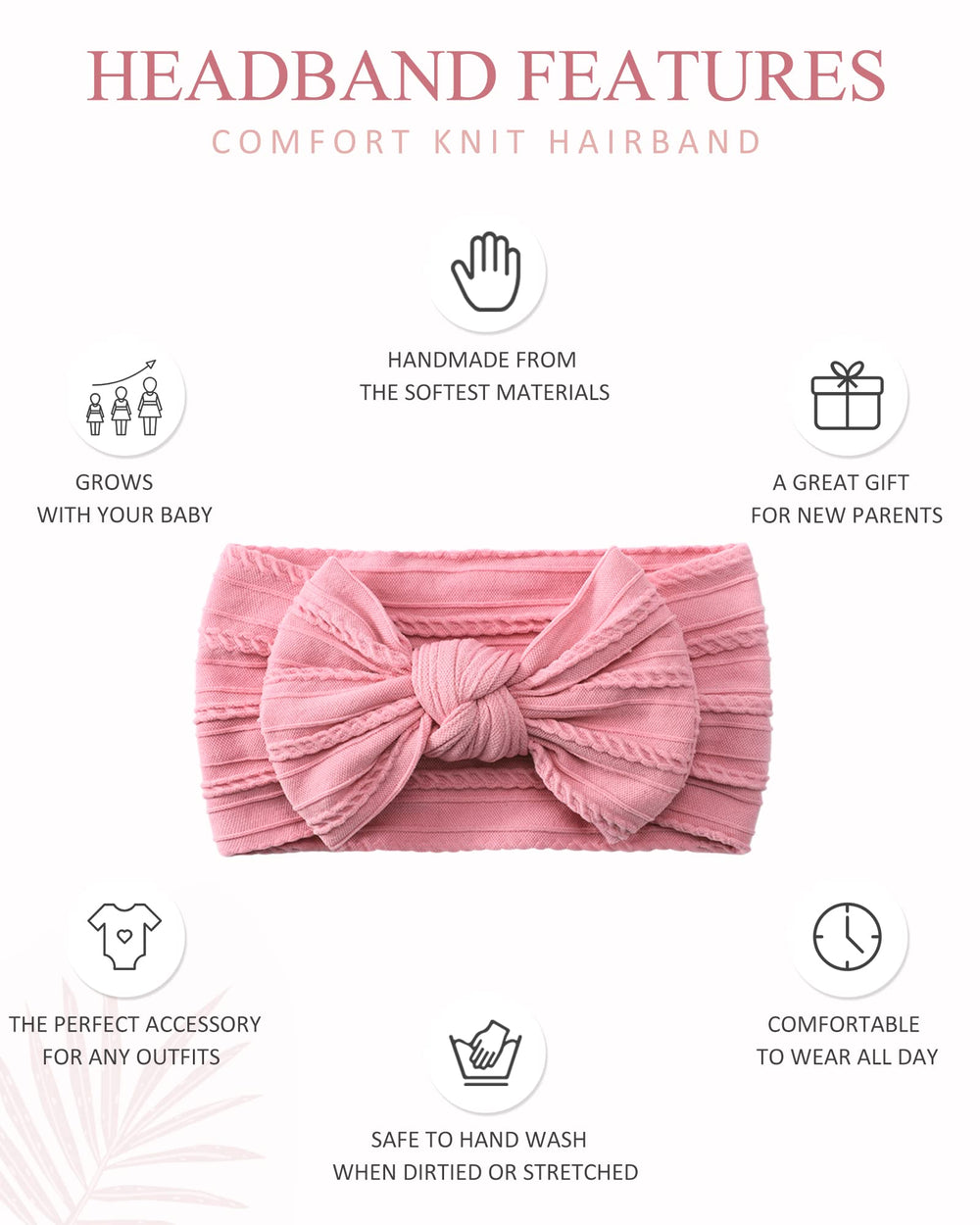 Jollybows nylon headband navy – complements outfits with lasting comfort