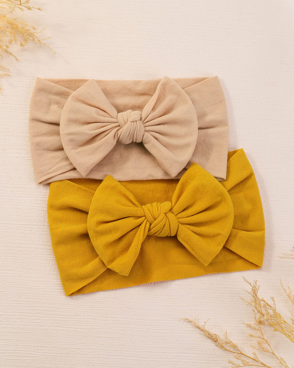 jollybows nylon headbands gray solid color suitable for neutral outfits