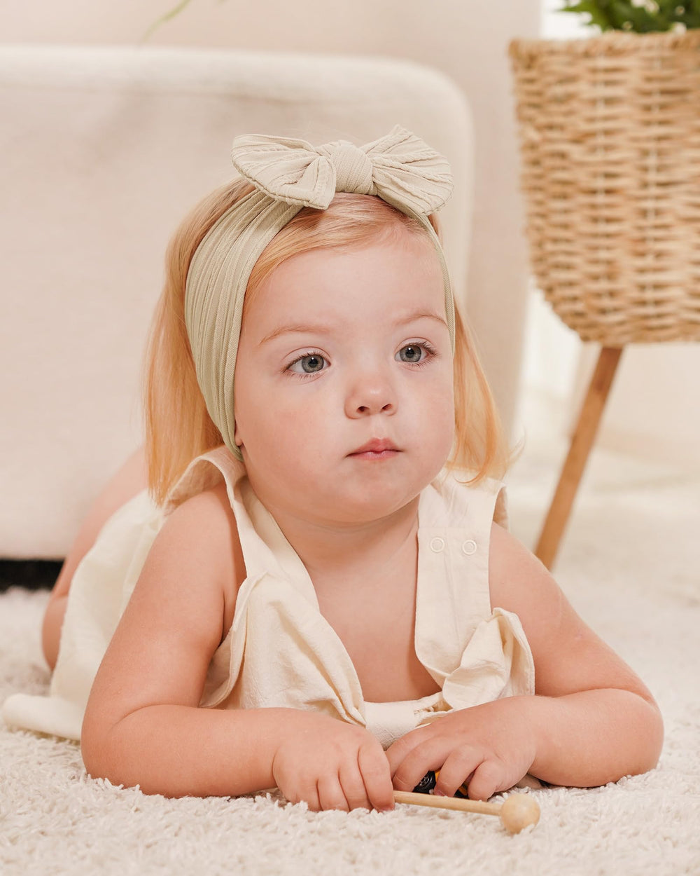 Jollybows nylon stretch headband comfort suitable for all-day wear