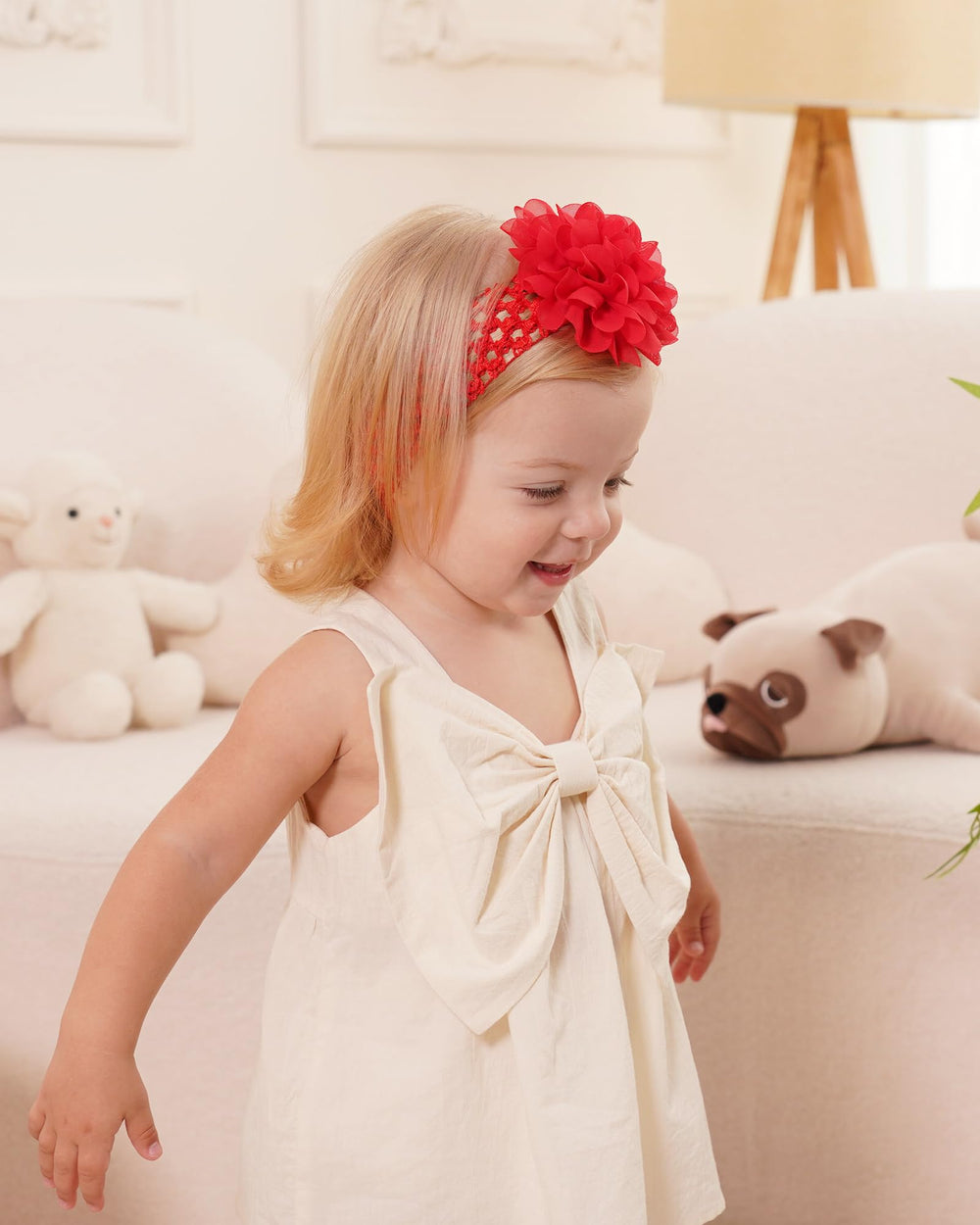 jollybows soft chiffon headband gentle on delicate hair