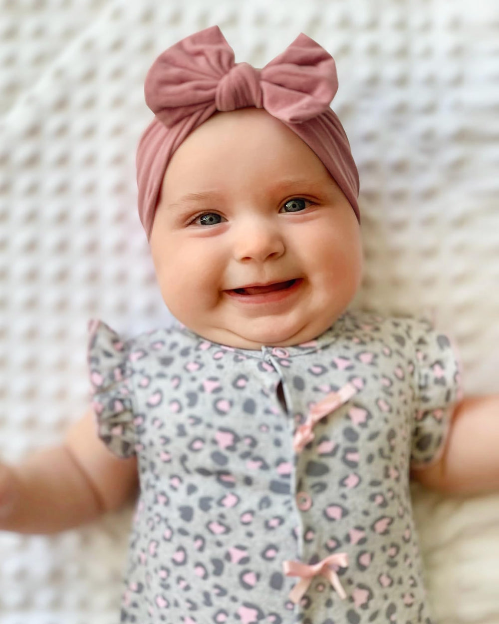jollybows toddler headbands with bows for secure, comfortable play
