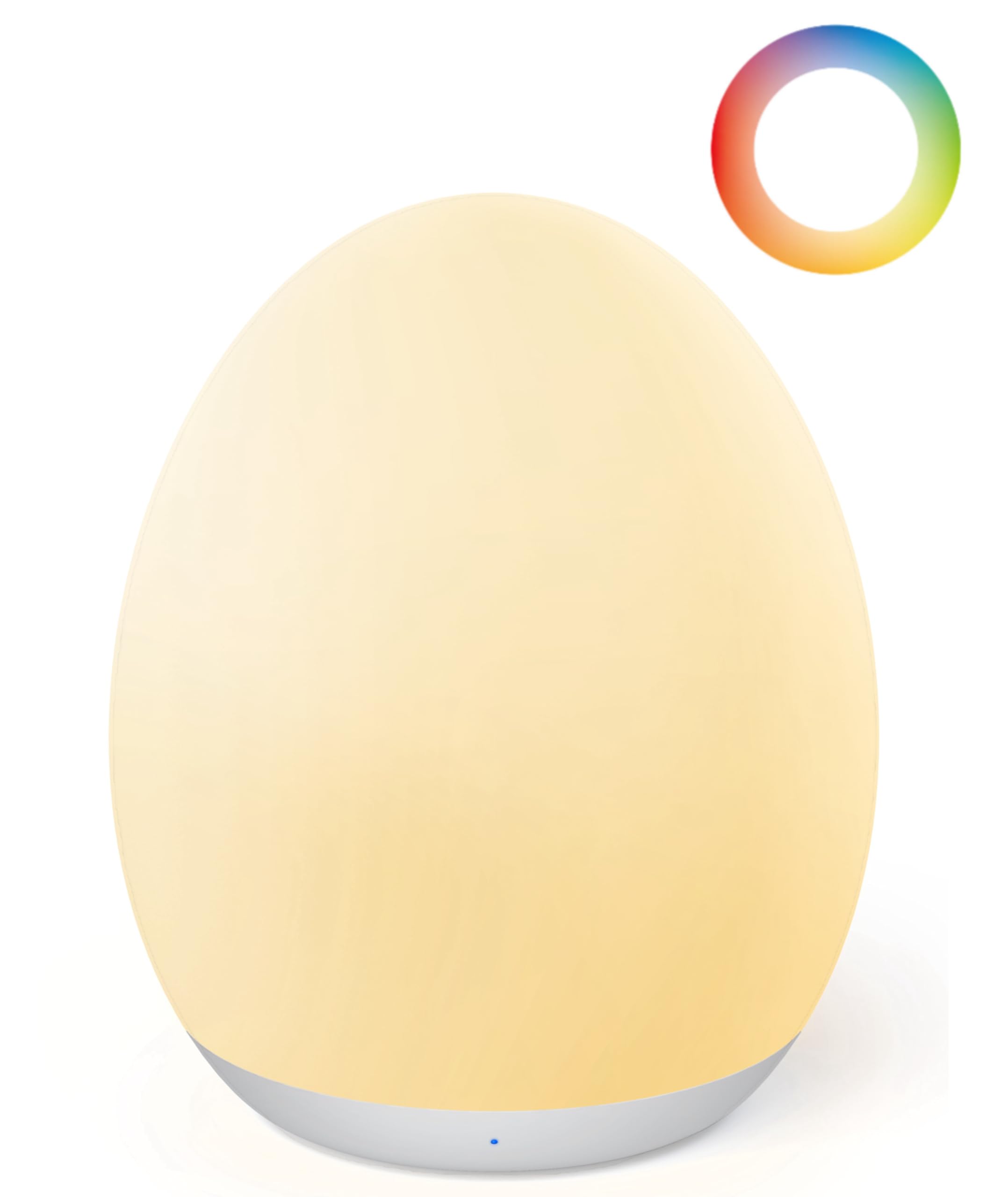 JolyWell Night Light with non-slip base stays steady on varied surfaces
