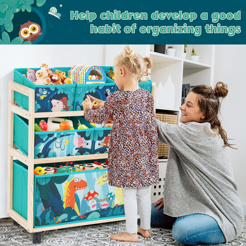 Jomifin cart has rounded corners to reduce injury risk for kids.