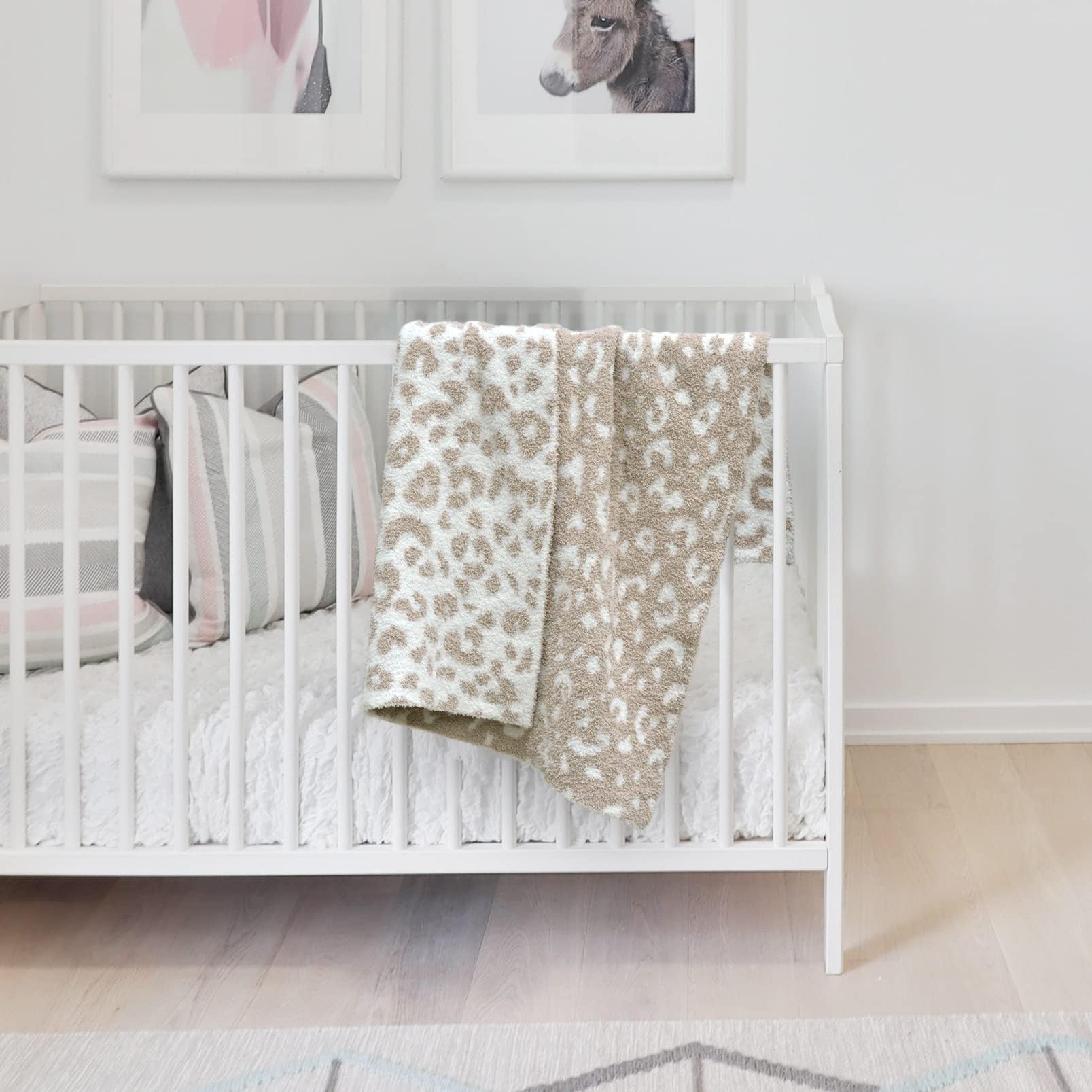 JOOJA multipurpose baby blanket suitable for nursery, crib, and stroller on the go.