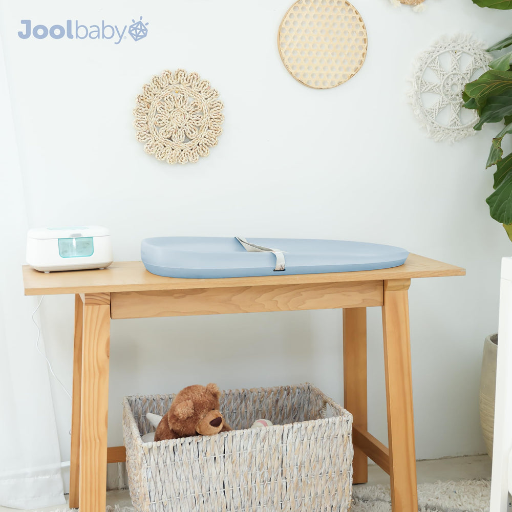 Jool Baby pad supports easy changes on the go.