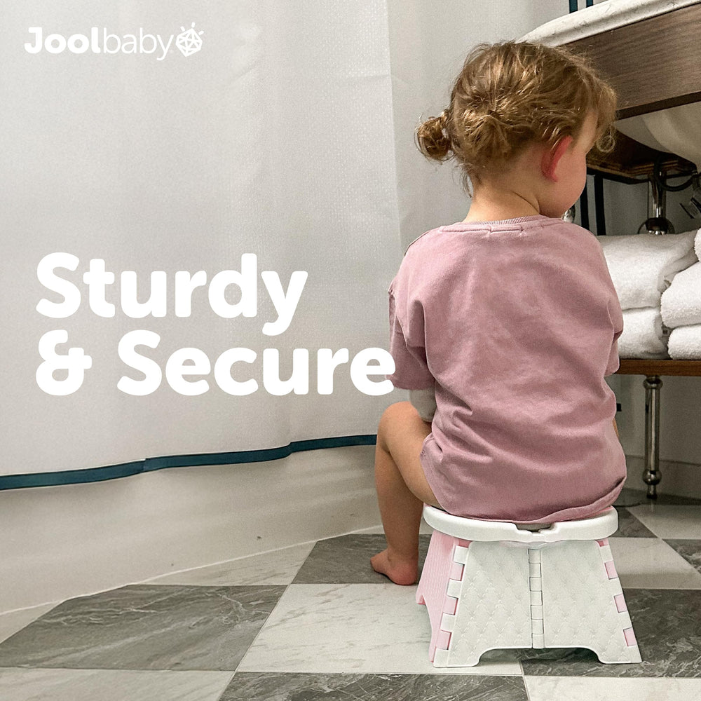 Jool Baby camping-ready potty chair is lightweight and travel-friendly.