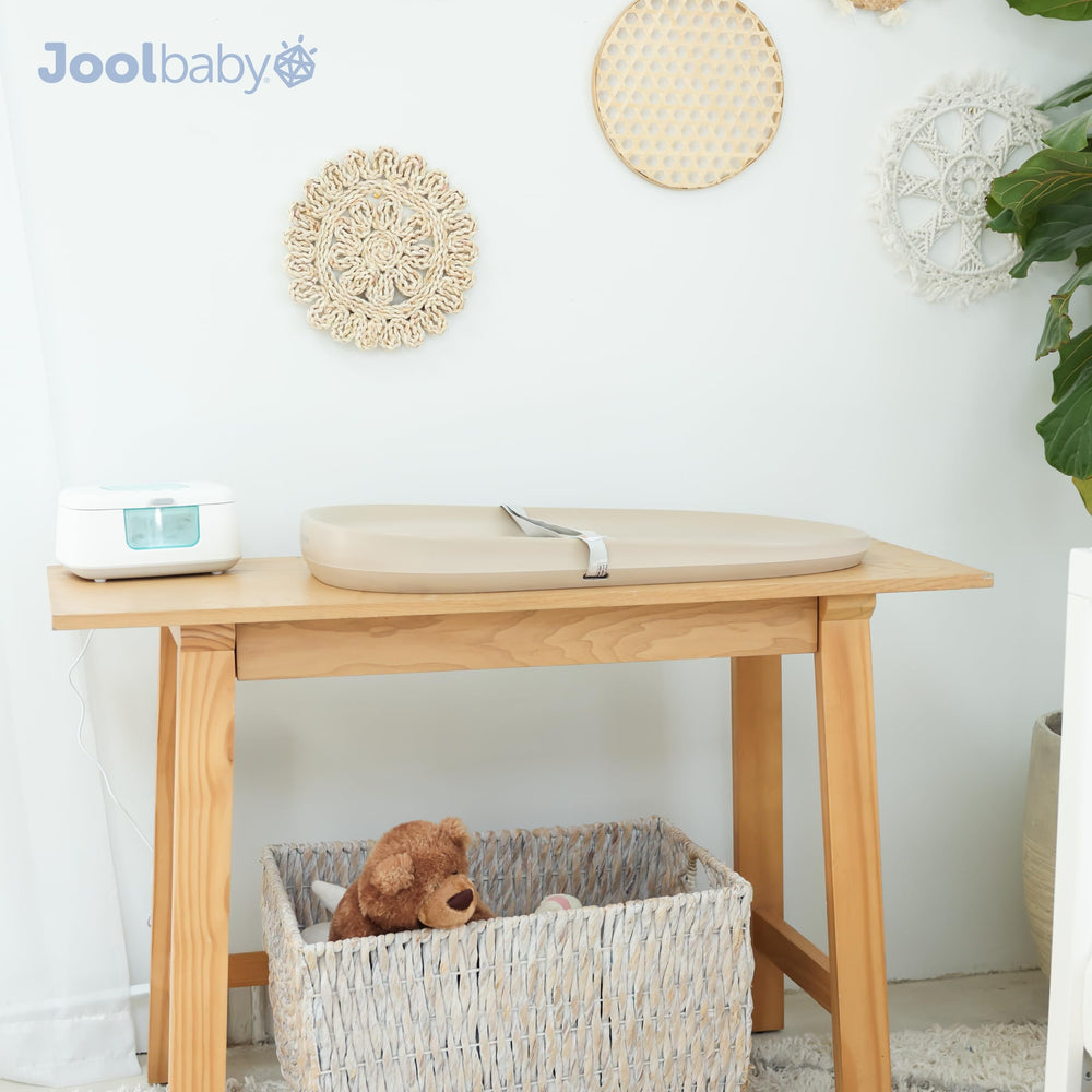 Jool Baby pad fits most standard changing tables for usability