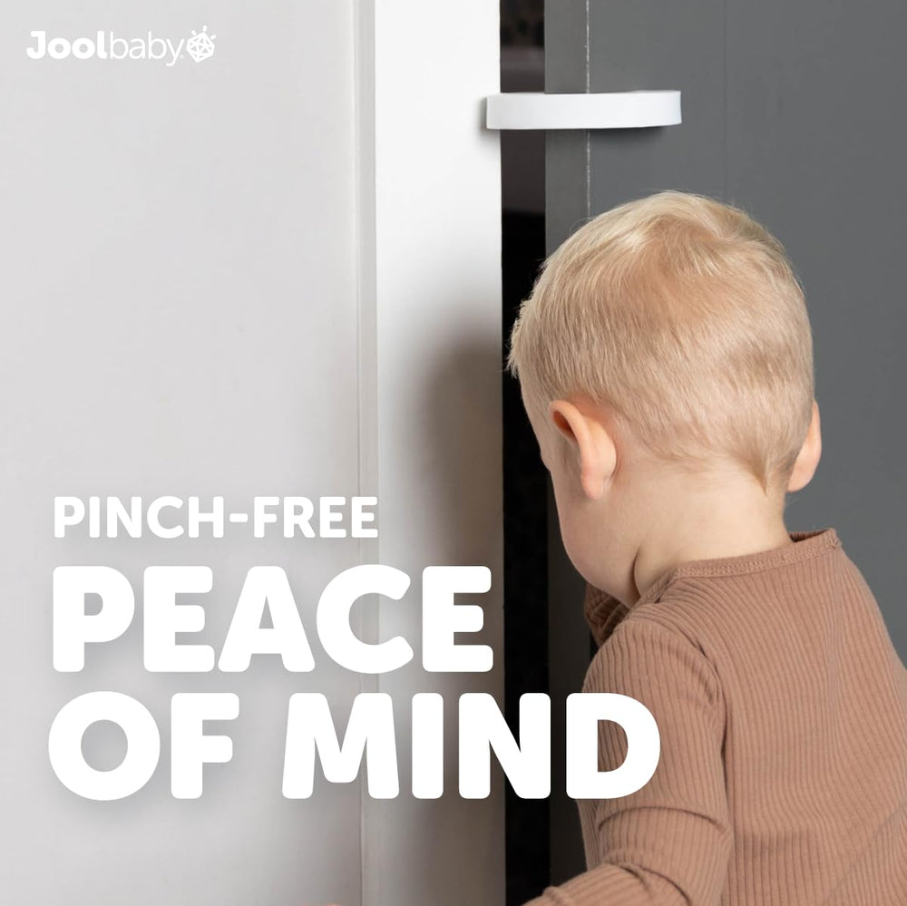 Jool Baby Door Pinch Guards suitable for homes, daycares, and spaces