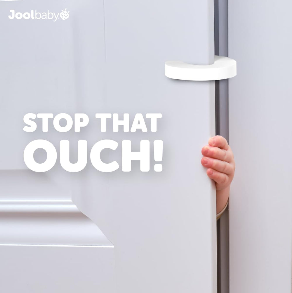 Jool Baby Door Pinch Guards soft EVA foam protects doors without damage