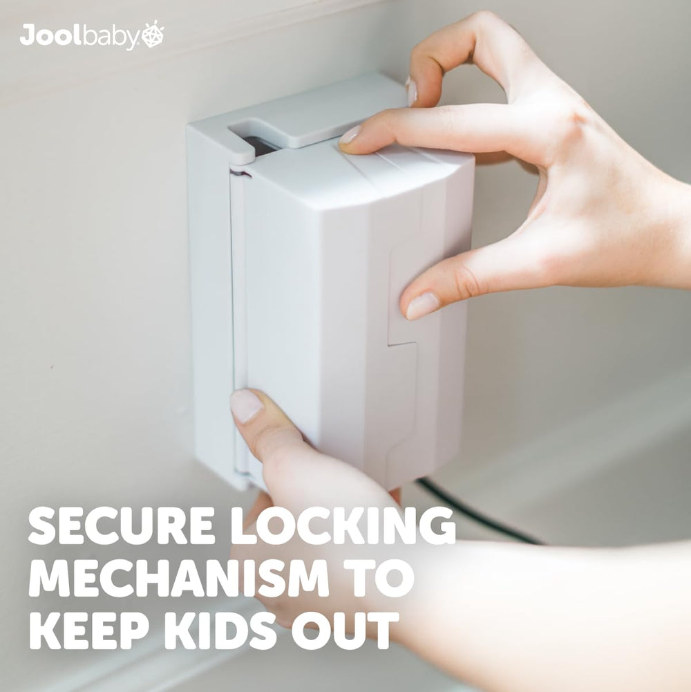 Jool Baby easy installation steps with screwdriver for quick swaps.