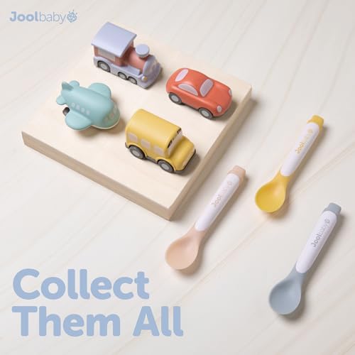 Jool Baby Musical Spoons multi-stage system supports growing infants.