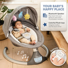 Jool Baby Nova swing lightweight and portable for easy setup anywhere