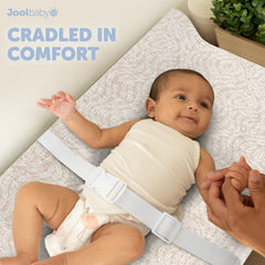 Jool Baby Serenity cover is removable and washable for quick cleanup.