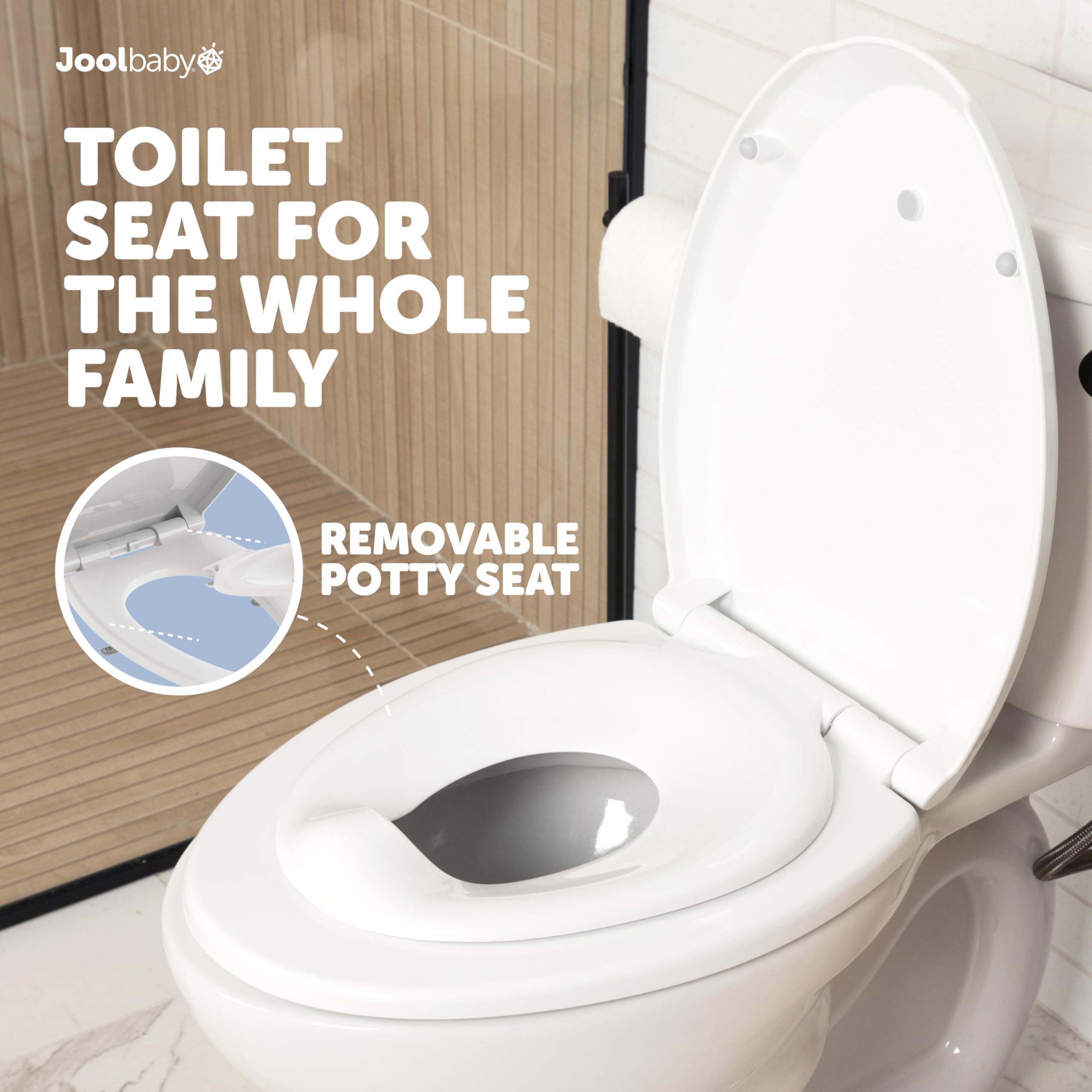 Jool Baby slip-resistant bumpers keep seat stable for kids and adults.
