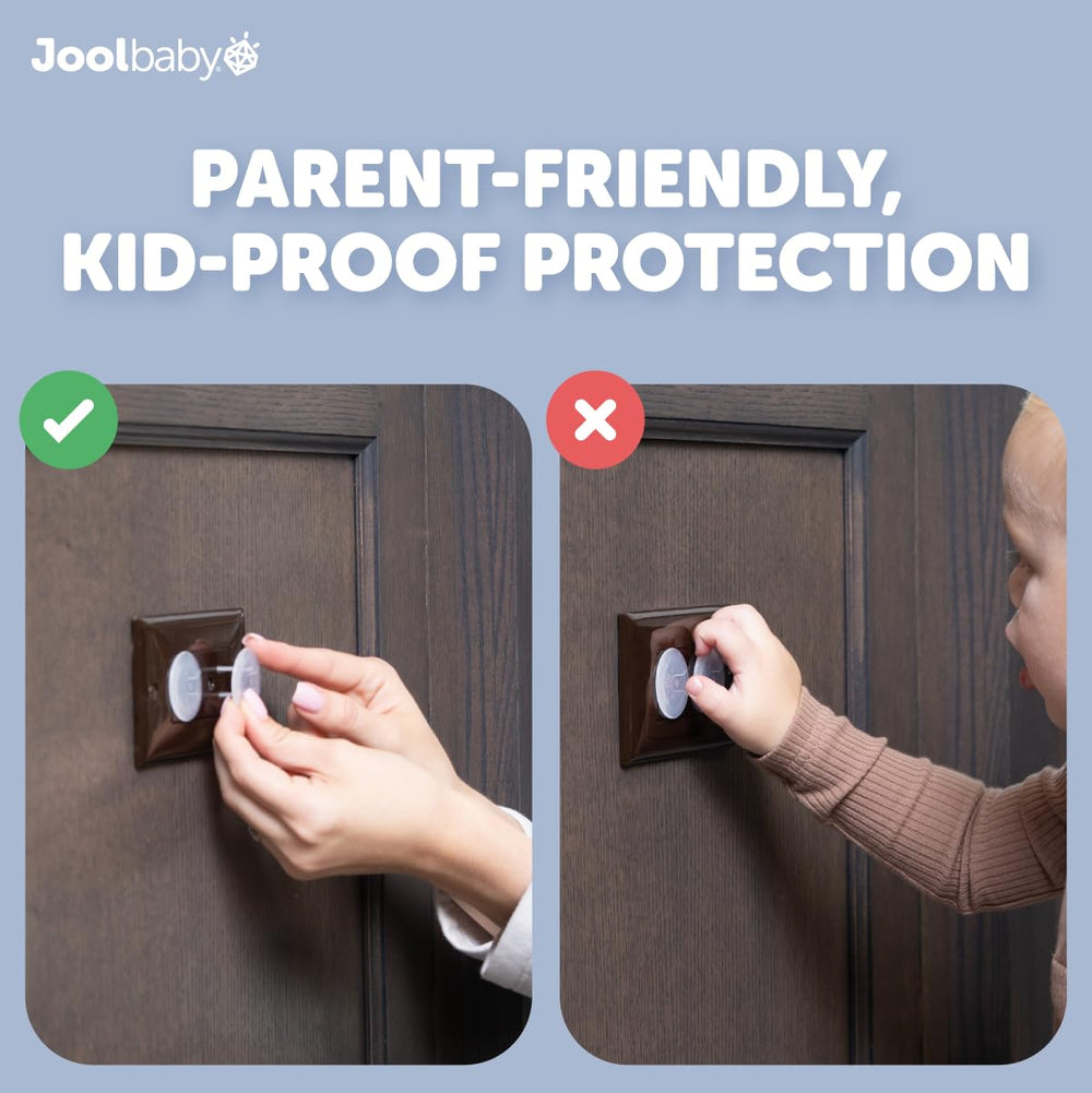 Jool Baby toddler-resistant design deters tampering by curious little hands.