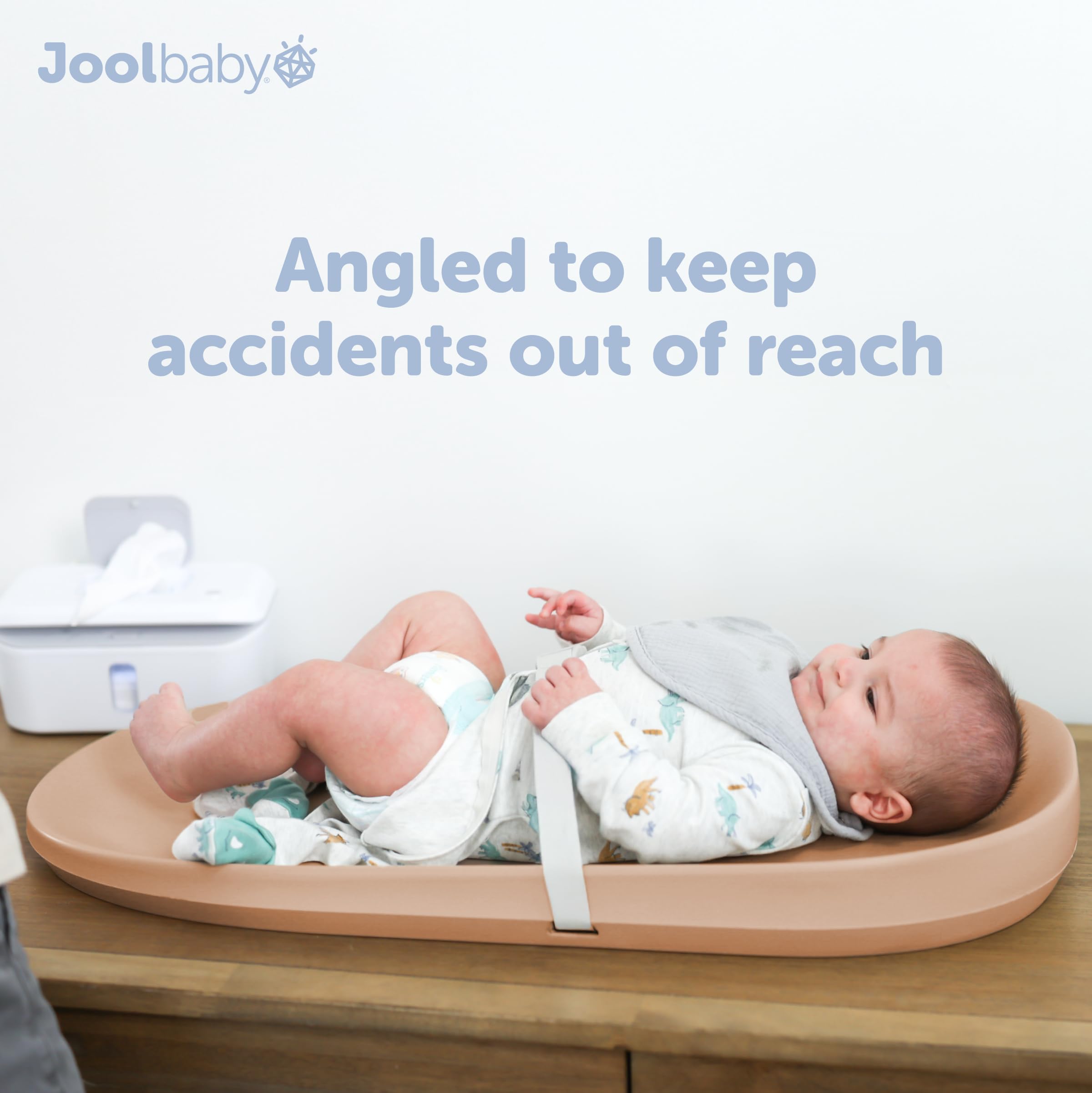 jool baby peach changing pad fits most standard tables for easy setup