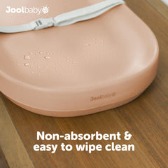 jool baby peach changing pad slanted design helps channel messes away from baby