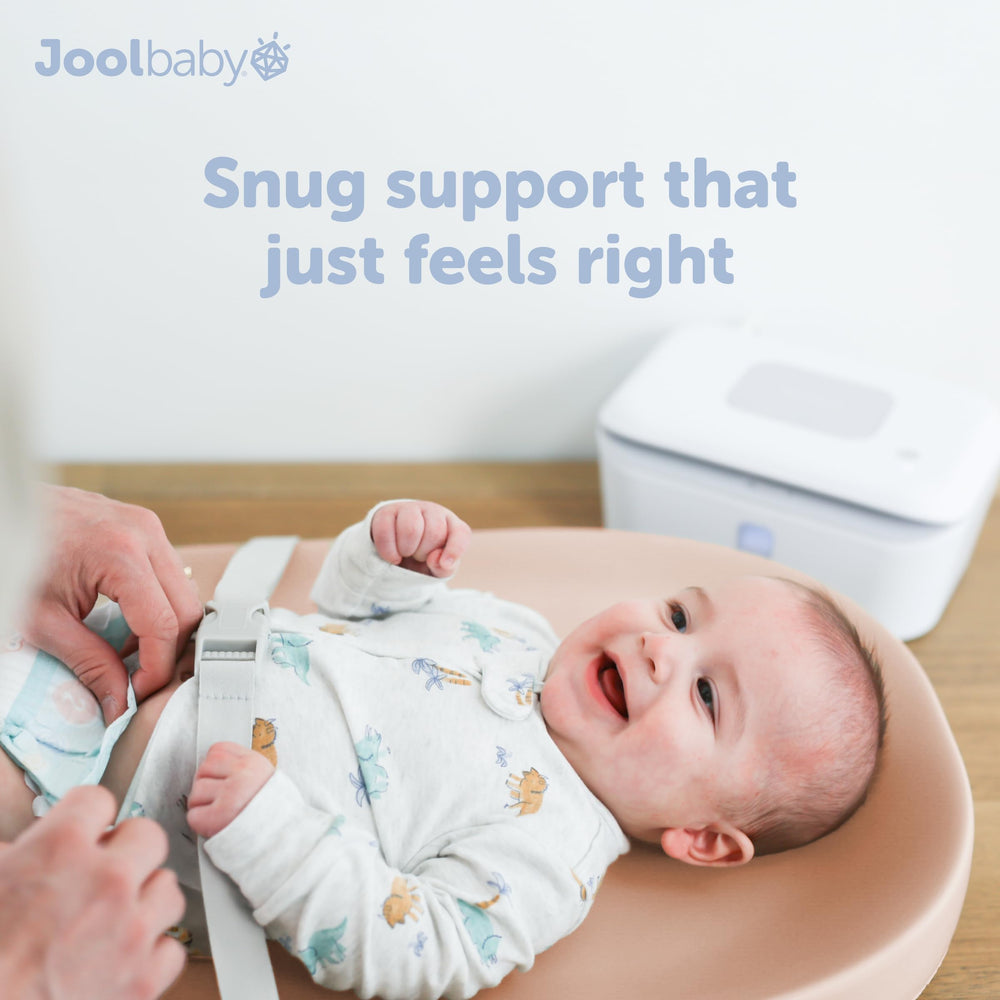 jool baby peach lightweight portable pad is travel-friendly for on-the-go changes