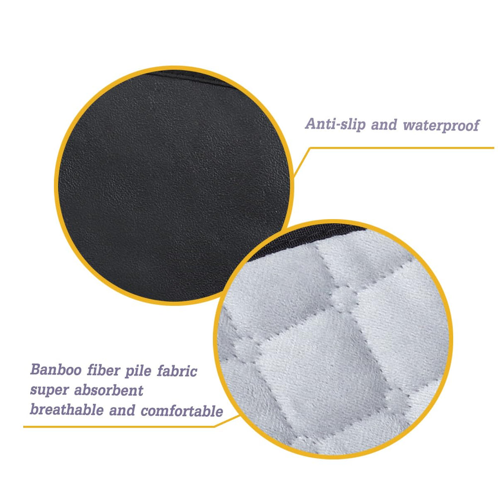 JOOLIO B&S Baby Piddle Pad is reusable and machine-washable for easy cleanup.