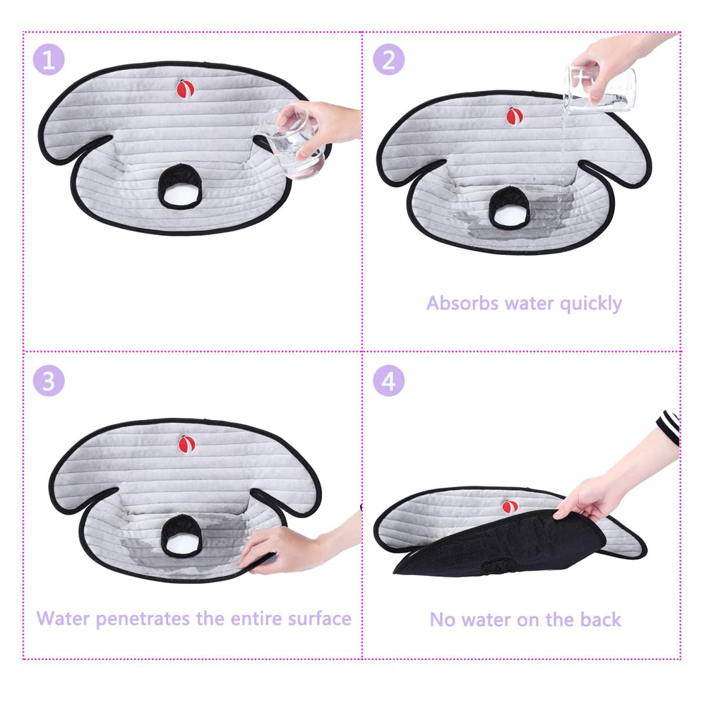 JOOLIO B&S Piddle Pad deep edges prevent leaks and debris