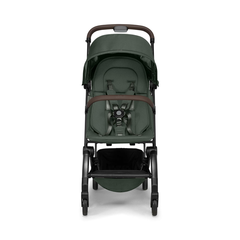 Joolz AER+ bumper bar toy-hanging feature keeps toys within reach during strolls.