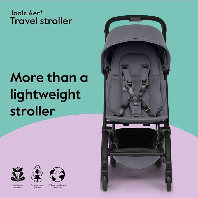 Joolz Aer+ compact design highlights light frame for everyday use