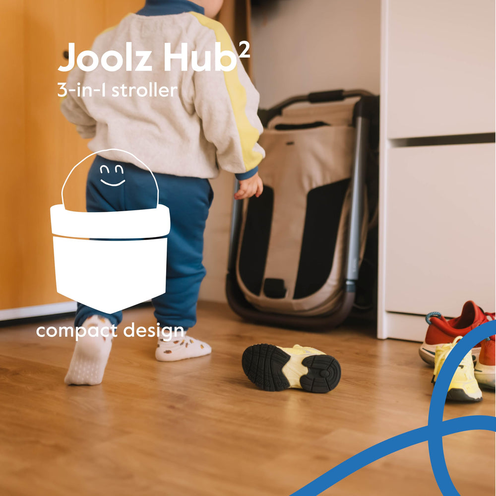 Joolz Hub2 Compact stroller Sandy Taupe eight recline positions for comfort