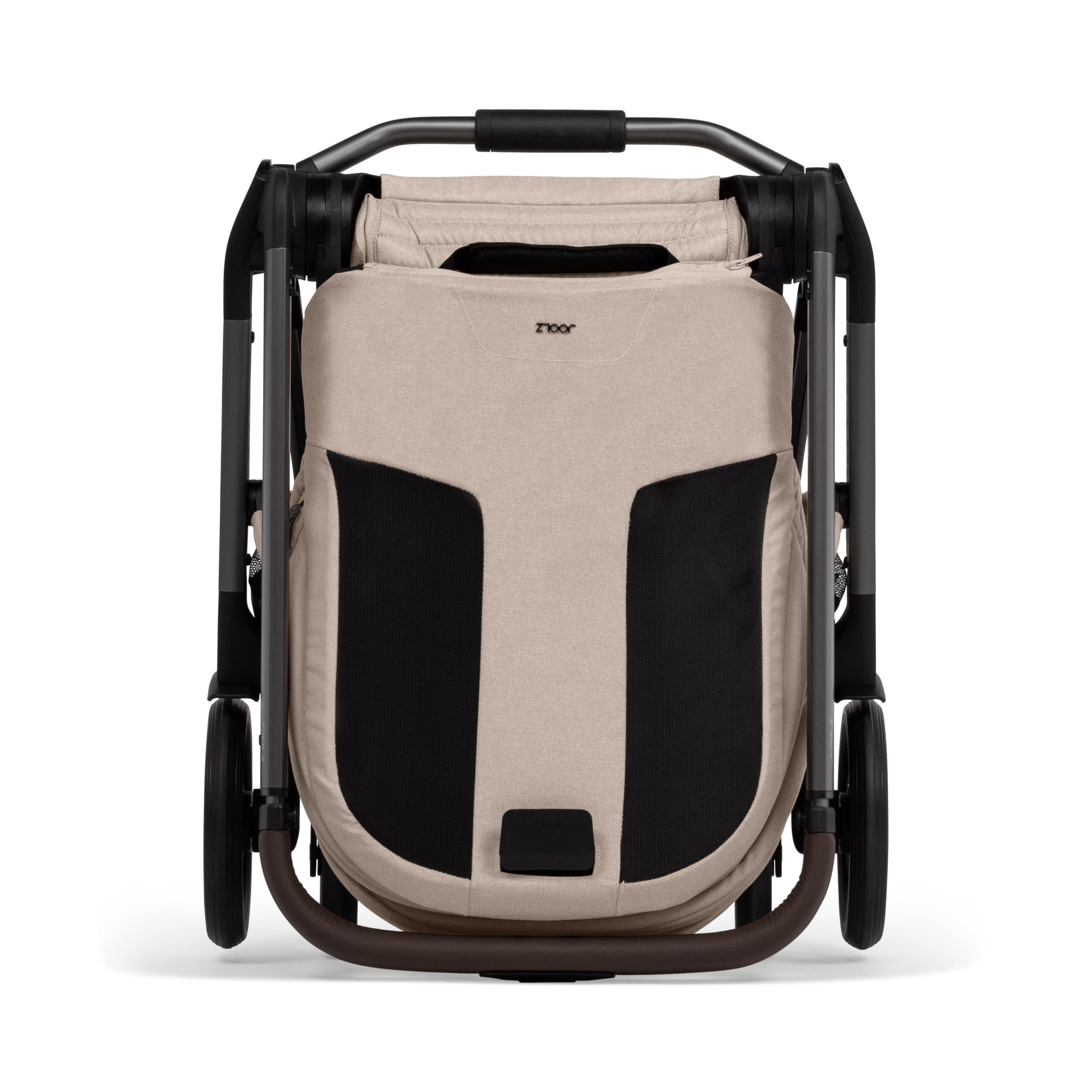 Joolz Hub2 Compact stroller Sandy Taupe large underseat basket for storage