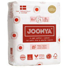 JOONYA size 5 XL pack front—compact packaging for travel and storage.