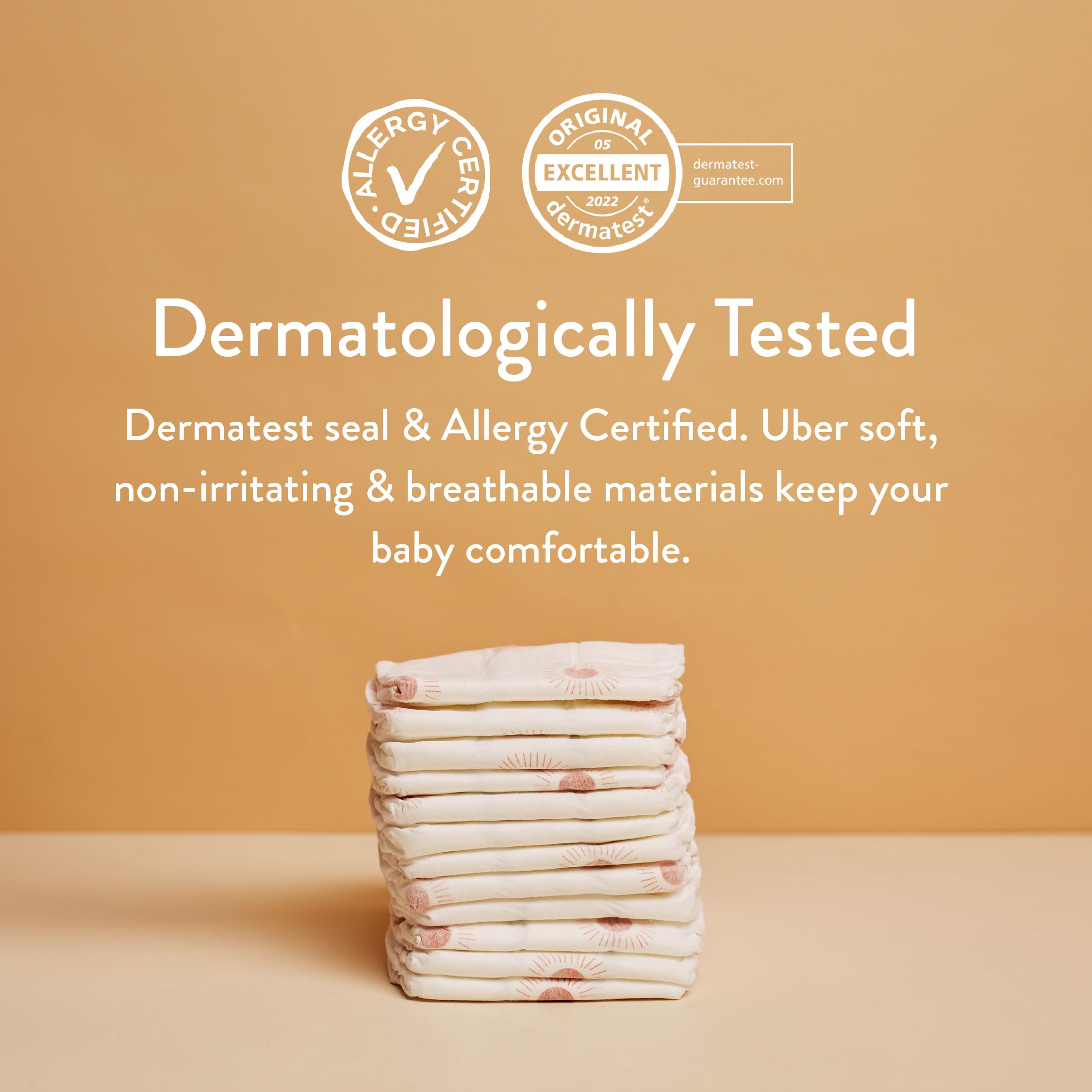 JOONYA ultra-slim topsheet—silky soft contact for baby skin.
