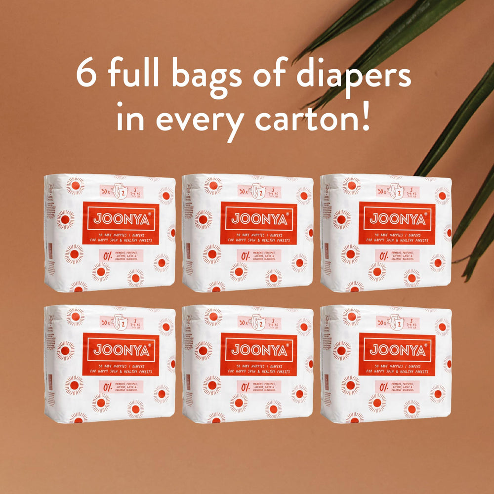 JOONYA diapers core wood fluff with FSC-certified materials for eco-conscious families
