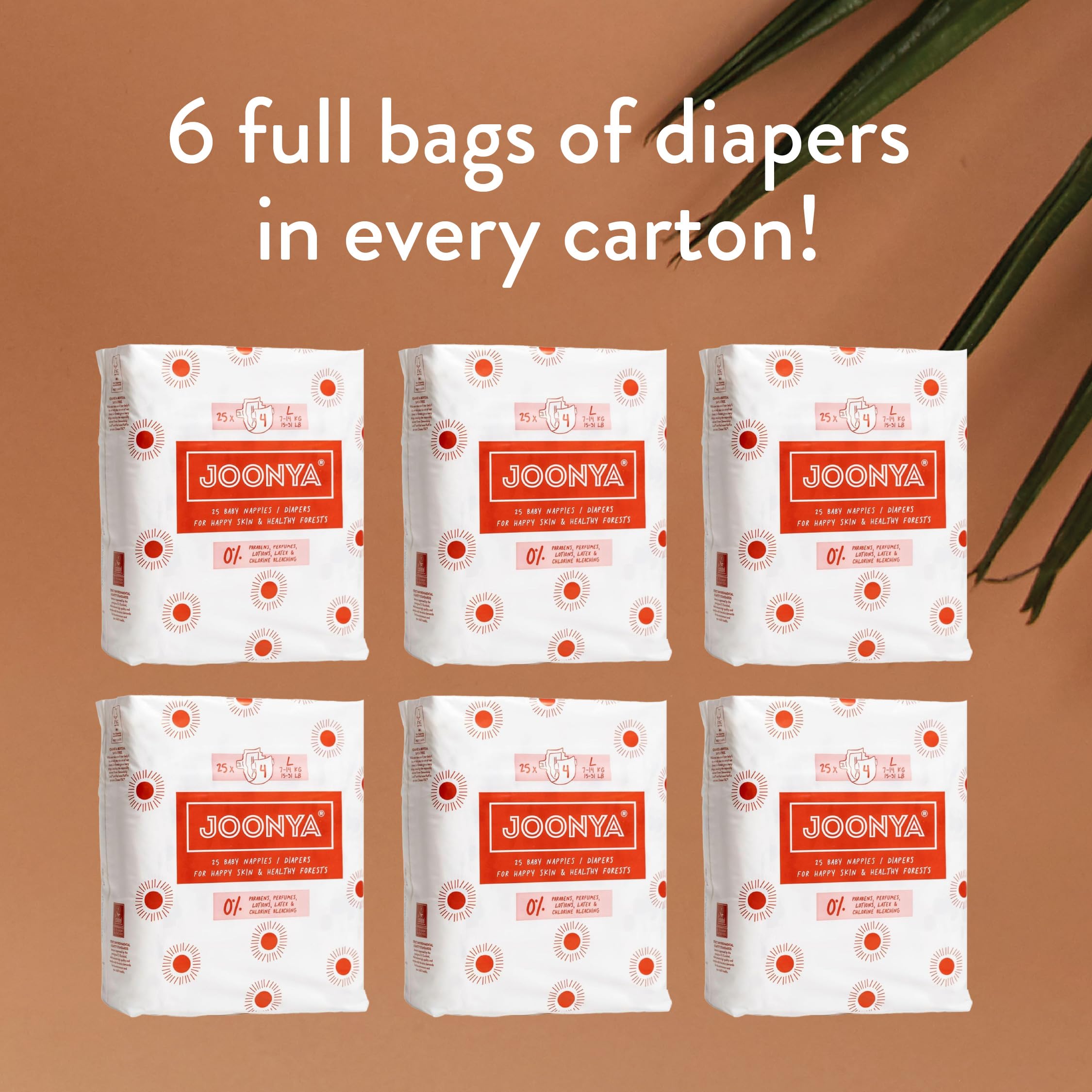 JOONYA diapers eco-materials-core uses FSC wood fluff.