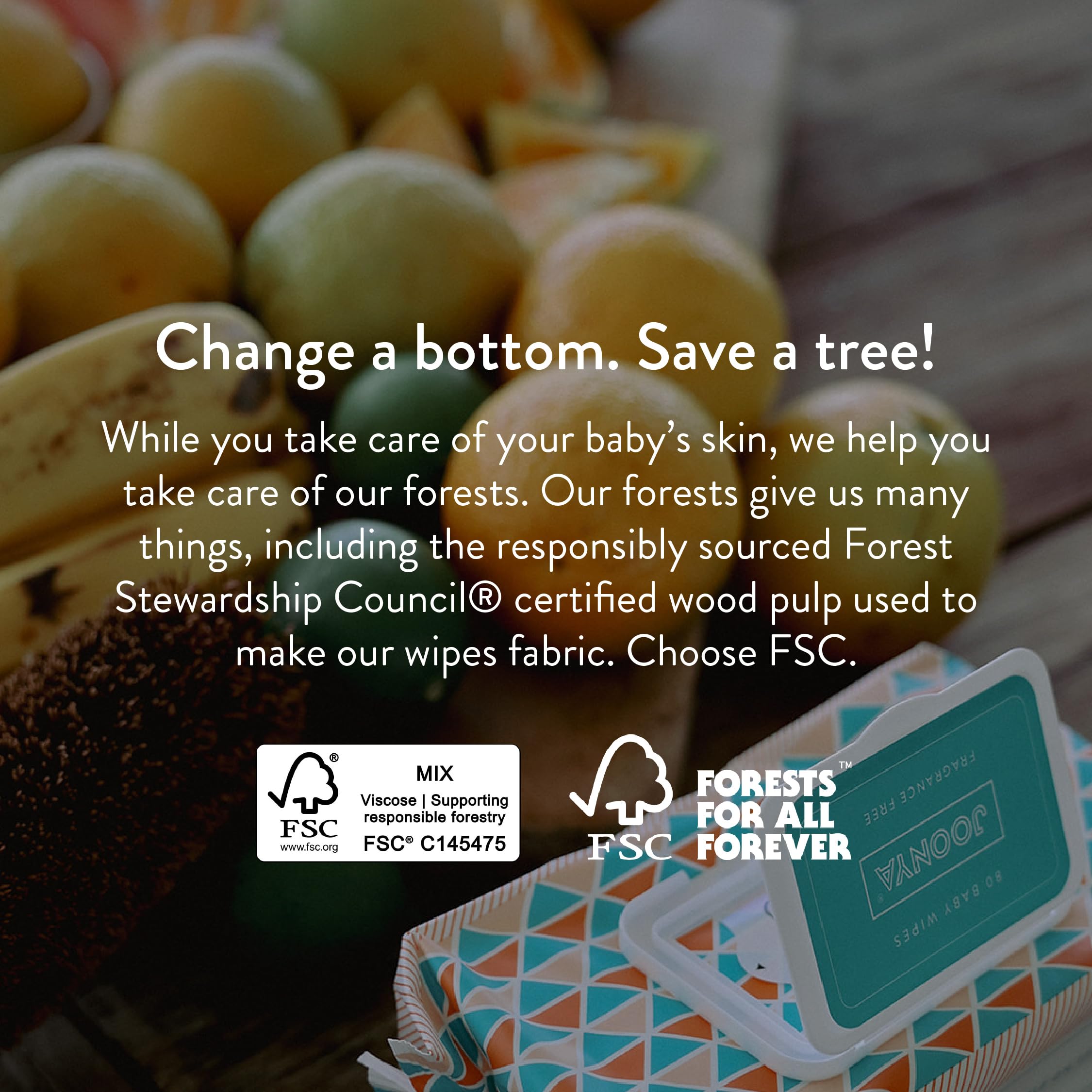 JOONYA USA 1st award fragrance-free wipes box reflecting consumer trust