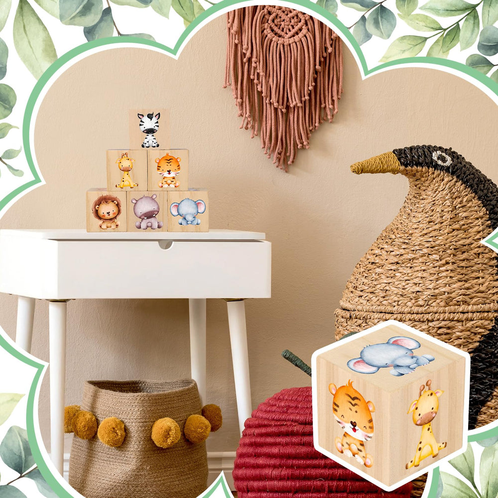 Joottuan safari tiger block introduces bold contrast for a dynamic tabletop display.