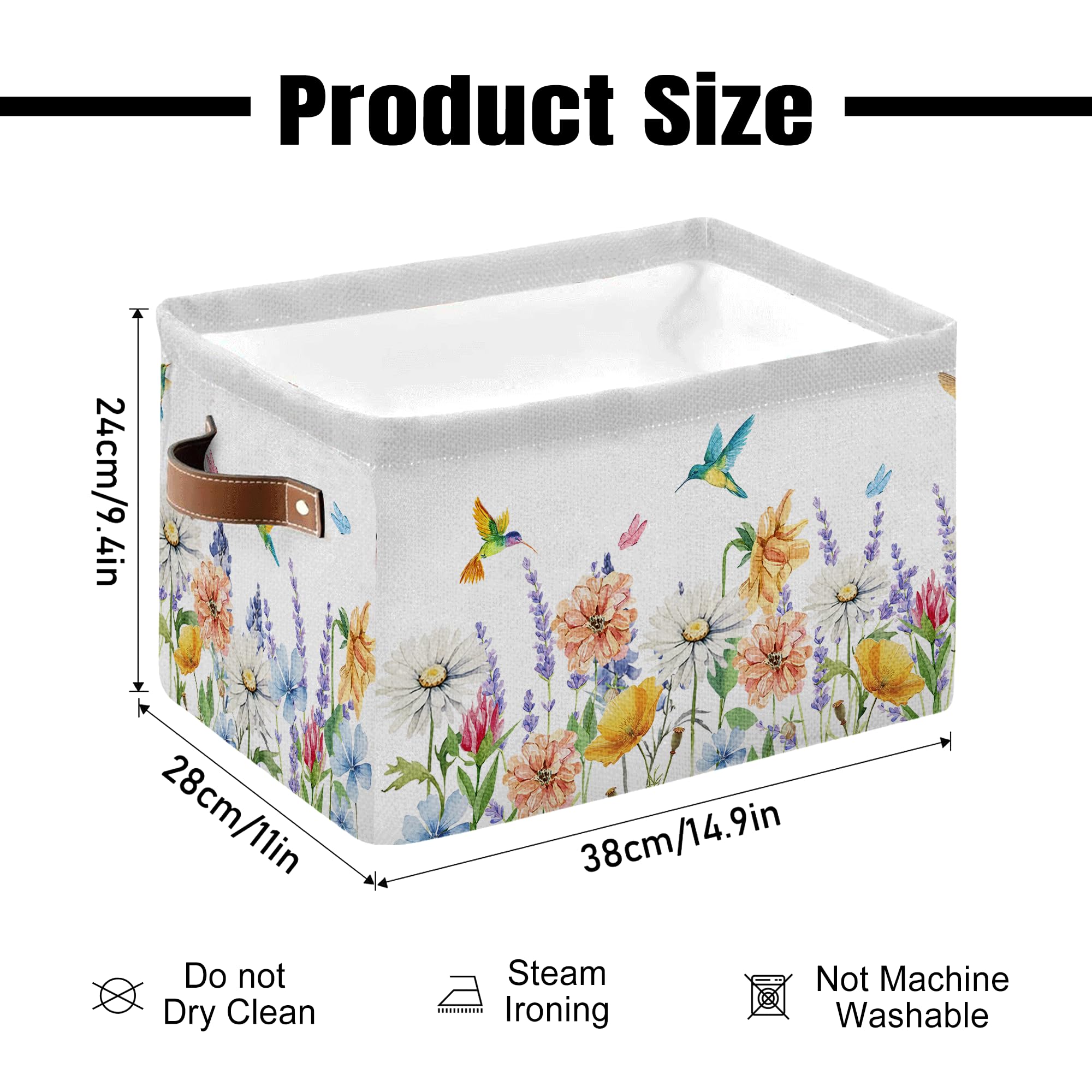 JOPJOLIW flower storage bin side handles for easy transport