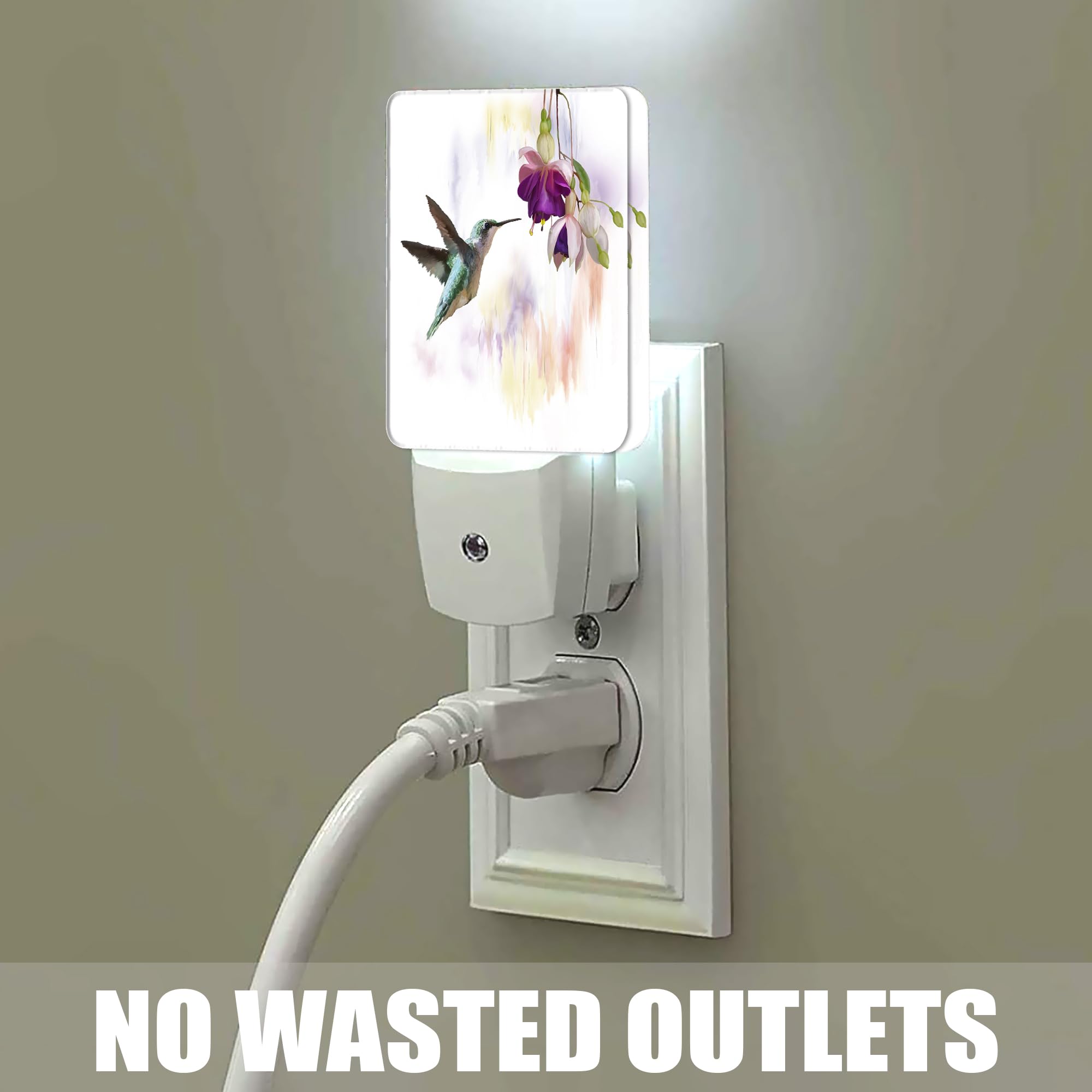 Jopowide energy-saving night light with compact 3x4.5x2 size fits outlets.